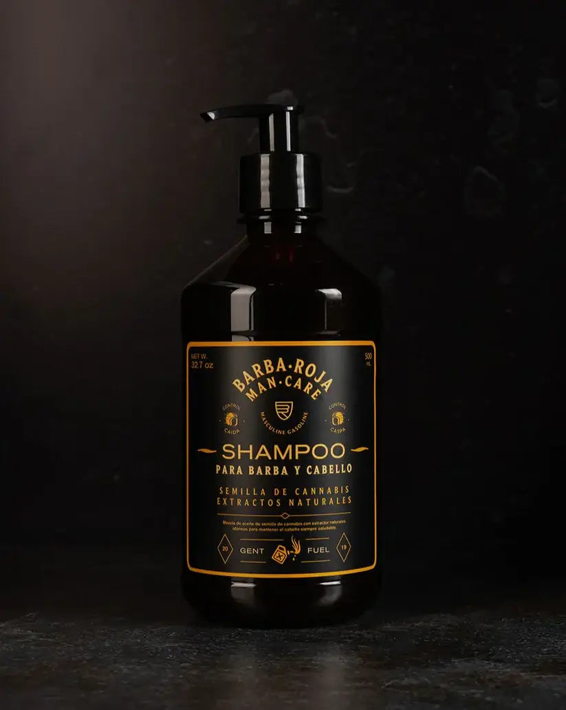 SHAMPOO BARBA ROJA X 500 ML