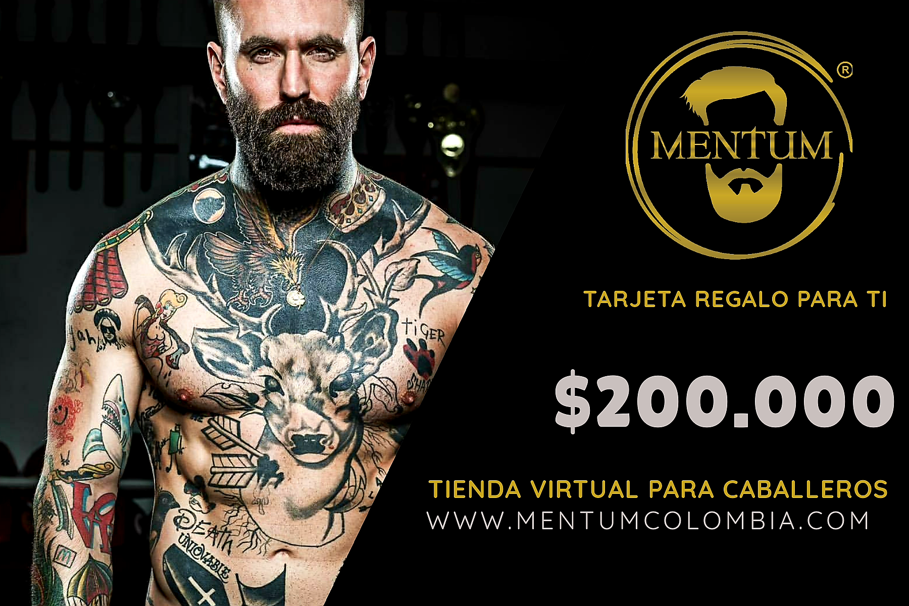 TARJETA DE REGALO X $ 200 MIL - MENTUM COLOMBIA